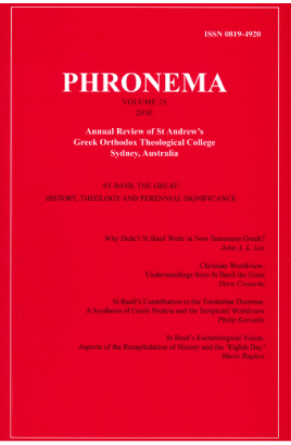 Phronema Volume 25, 2010
